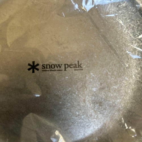 Piastra snow peak - in, acciaio