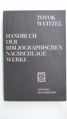 Handbuch der bibliographischen
