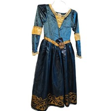 Disney Brave Merida Costume Vestito Principessa Halloween Cosplay Bambina Taglia 13