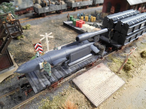 Roco minitank treno razzo - minitank,