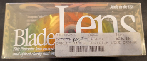 Originale oakley blade - originale, blade/rasoio