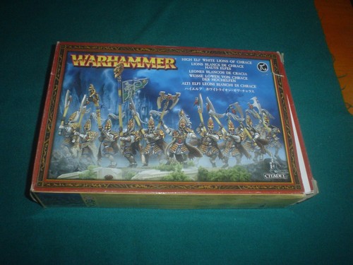 Warhammer high elf white - warhammer, lions