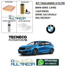 TAGLIANDO 4 FILTRI TECNECO BMW