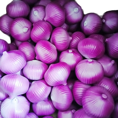 Plastic onion garlic tomato - plastic,