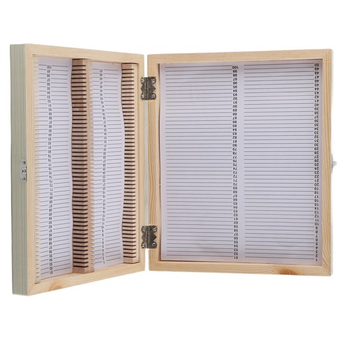 Wooden box with lock storage - wooden,