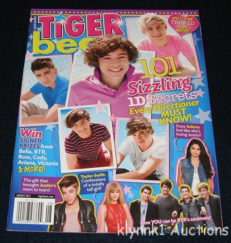 Tiger beat magazine aug - tiger,
