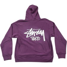 Felpa con cappuccio uomo Stussy Tokyo Chapter taglia 2XL