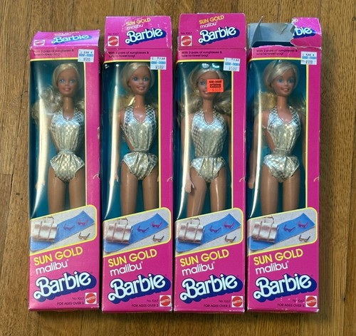 Bambola barbie sun gold - bambola,