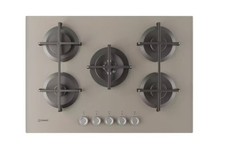 INDESIT ING 72T/TD1 PIANO COTTURA 5 FUOCHI GAS SOSTIT. PR752W/I/TD VETRO TORTOR