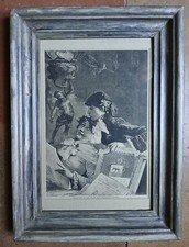 Virgilio Ripari - Amenità - riproduzione in giornale (1882) - in cornice meccata