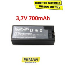 65/2484-1  NP-FC10 FC11 BATTERIA PER SONY 3,7V 700mAh
