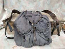 WW2 originale Gloch 1941 zaino grigio blu LW WW2 zaino tedesco