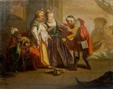 Pittore delXVIII secolo Scena