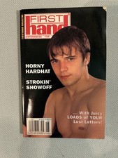 First hand gay paperback book - first,