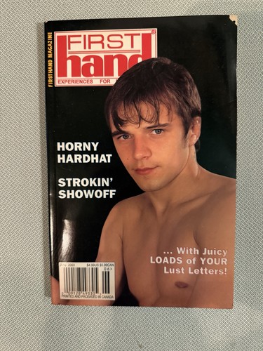 First hand gay paperback - first,