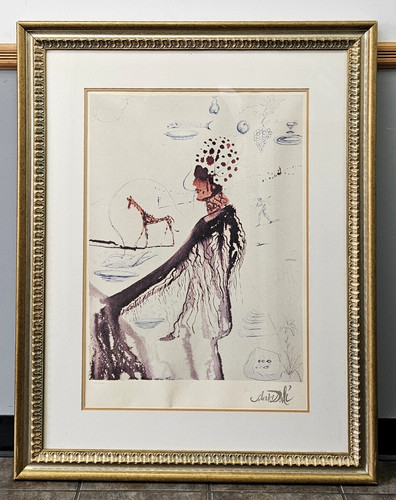 Piatto salvador dali firmato - piatto,