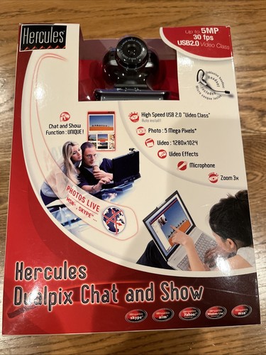 Hercules dualpix webcam video - hercules,