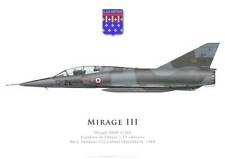 Print Mirage IIIBE, EC 1/13 "Artois", Armée de l'Air (par G. Marie)