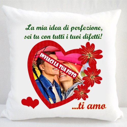 Cuscino 40x40 con stampa foto - 40x40,