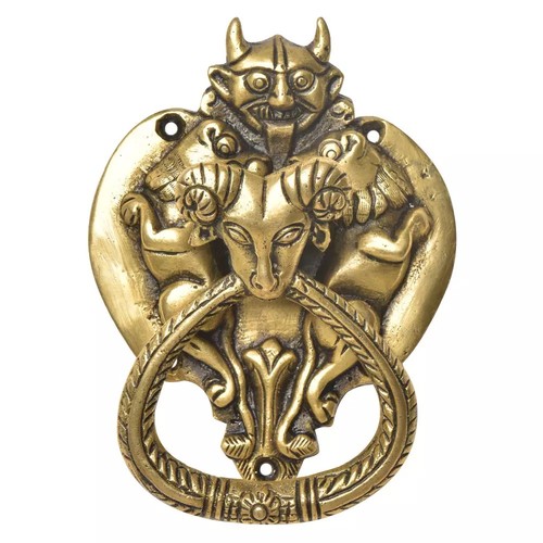 Aspetto antico ottone - ottone, demonio