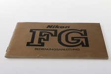 NIKON FG manuale di istruzioni