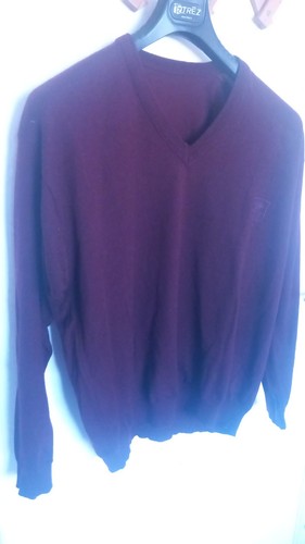 Maglione uomo trez bordeaux - uomo,