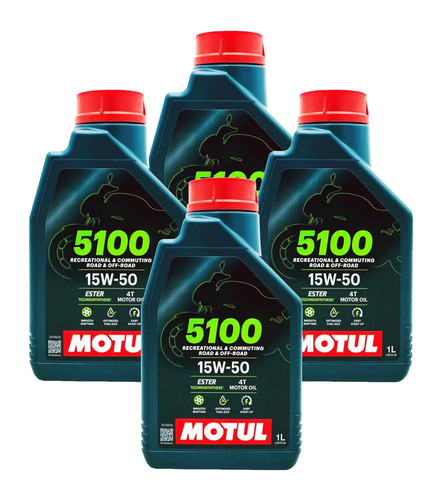 Litri olio motul 5100 - litri, 15w50
