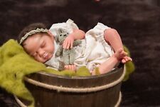 Reborn baby doll girl 17"/43cm