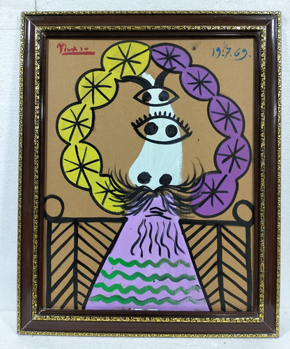 Pablo picasso oil - picasso, on