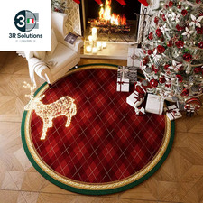 Tappeto Rotondo Natalizio