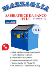 SPIN SABBIATRICE DA BANCO 100