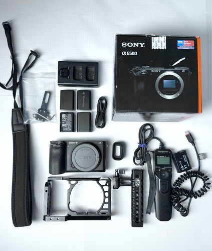 Sony alpha 6500 corpo - sony,