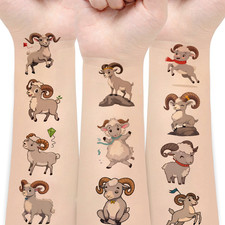 54 pezzi adesivi temporanei