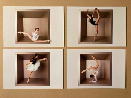 Quattro ballerine scatole - ballerine, in