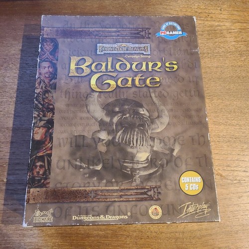 Baldur gate big box pc - baldur's,
