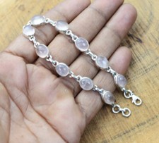 Pink Rose Quartz 925 Sterling