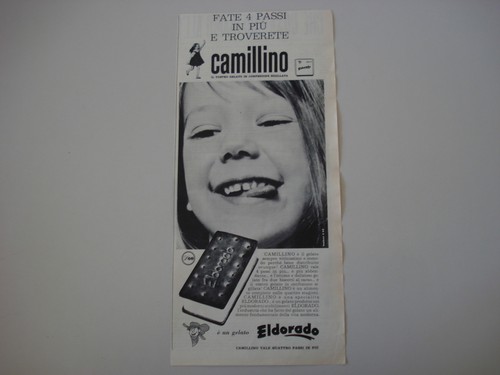 Advertising pubblicità 1963 - advertising,