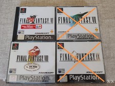 Final Fantasy VI VIII 6-8 PS1 PlayStation Pal Ita