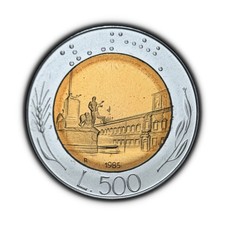 ITALIA. 1985, 500 Lire -