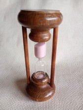 Clessidra antica in legno a