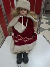 vintage Bambola In Porcellana