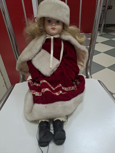 Vintage bambola porcellana - vintage,