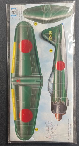 Ww2 foam glider a6m5c - foam, zero