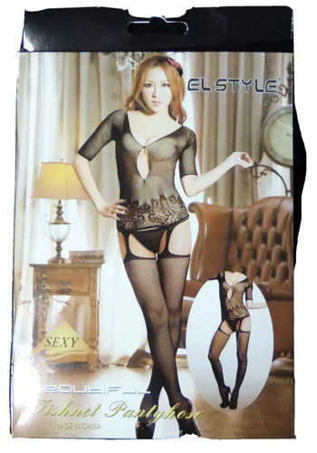 Sexy fishnet bodystocking - fishnet,