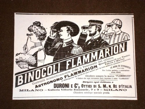 Pubblicità epoca del 1903 - d'epoca,