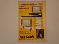 advertising Pubblicità 1958