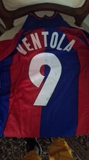 Maglia indossata partita Nicola Ventola Bologna 1999 2000 Calcio Serie A 