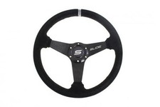 Volante sportivo volante per DRIFT KJS motorsport 350mm offset:20mm Suede Silver
