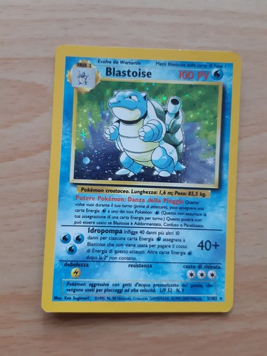 Blastoise carta pokémon - -,