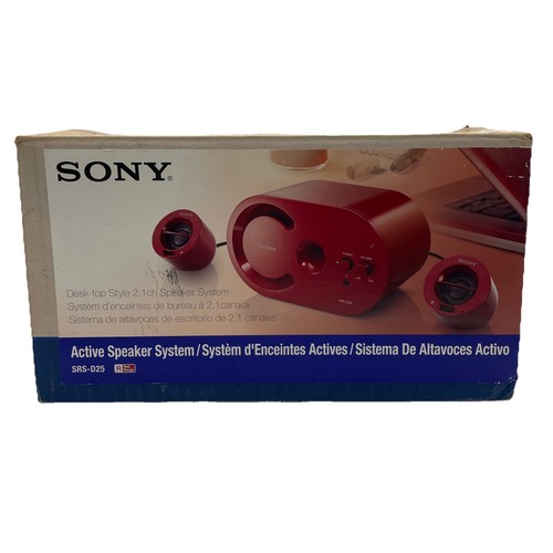 Sony srs d25 sistema - srs-d25, di